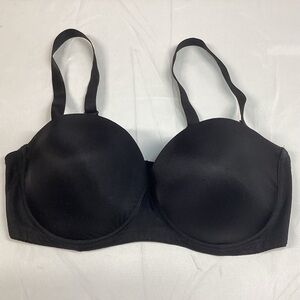 Classic Black Women's Bra 4 way convertible strapless underwire